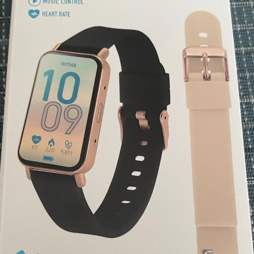Women DYO Smartwatch - Black and Gold